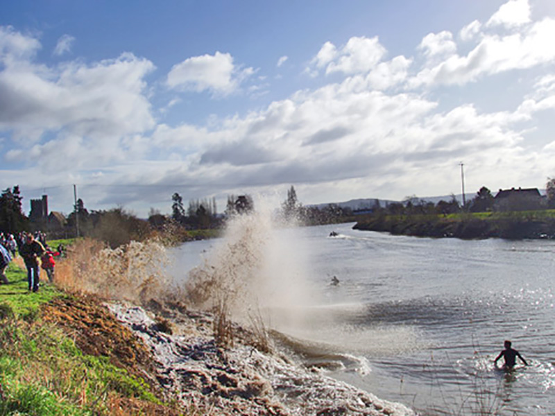 The Severn Bore Gloucestershire
