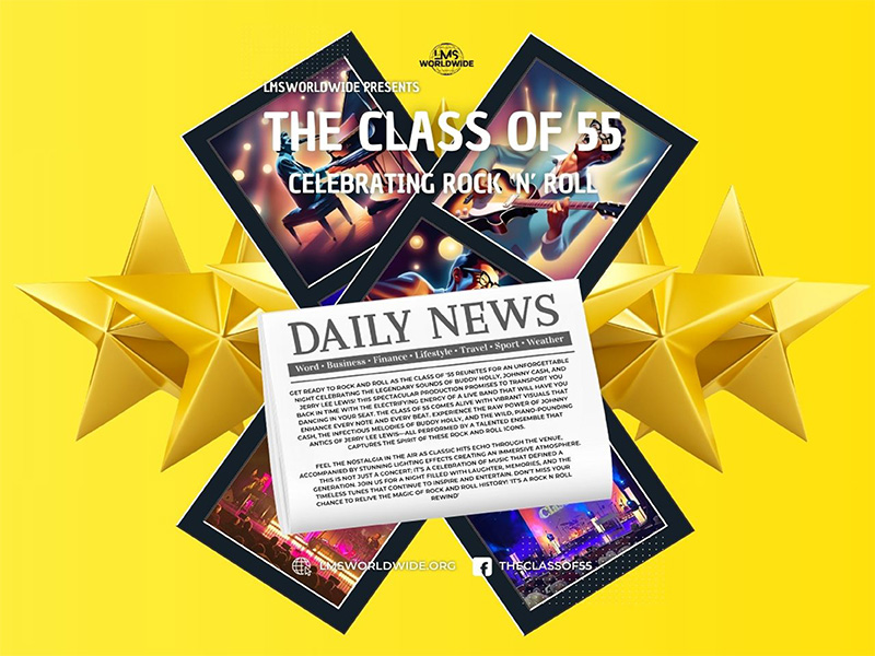 The Class of 55 at The Roses Theatre Tewkesbury