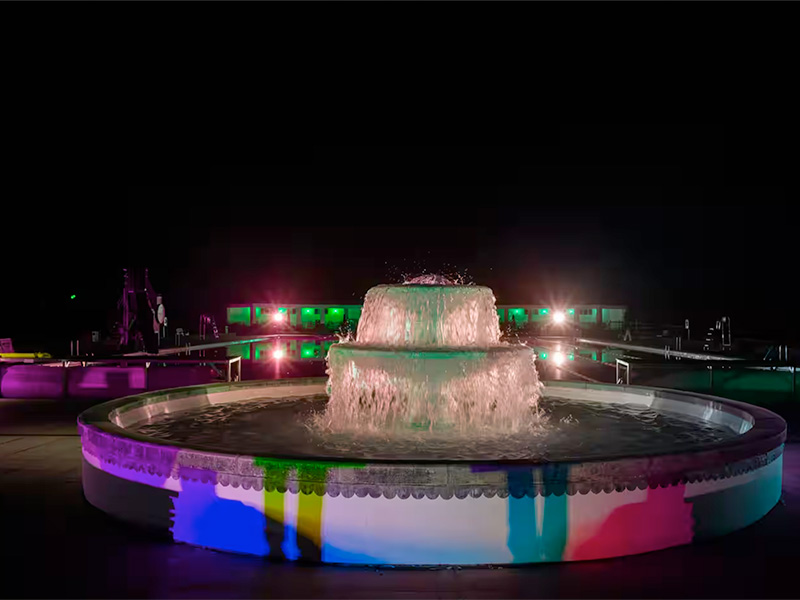 Flower Moon Swim at Cheltenham Lido