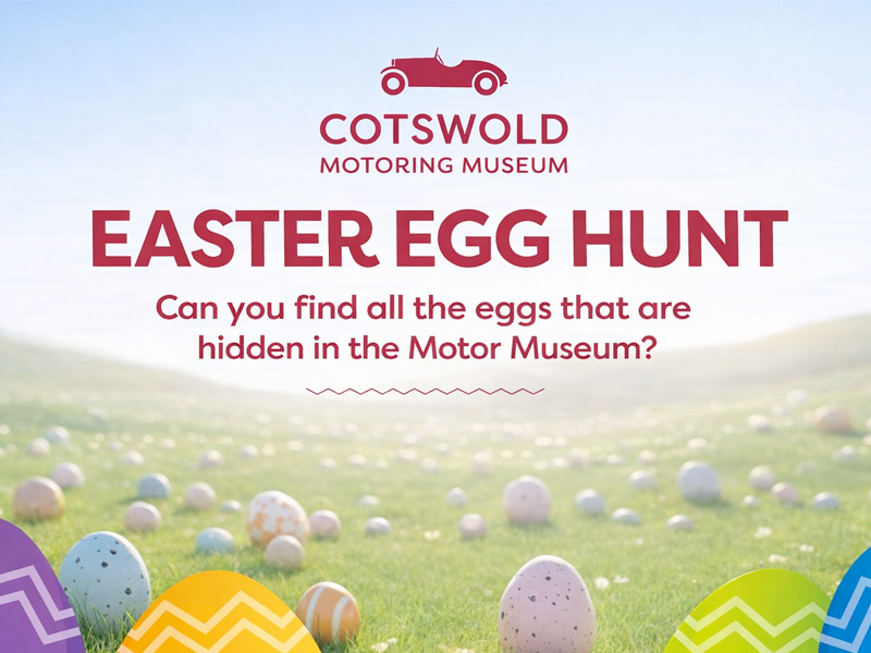 Easter Egg Hunt at Cotswold Motoring Museum