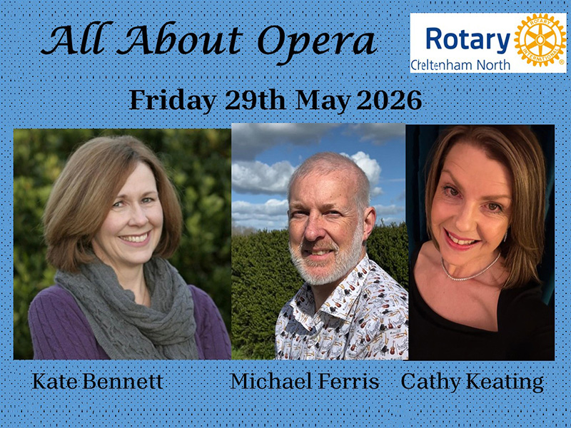 Rotary Club of Cheltenham - All About Opera