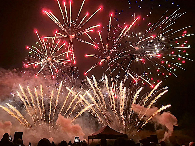 Firework Display at De Vere Tortworth Court Hotel