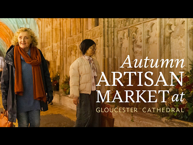 Autumn Artisan Market at Gloucester Cathedral