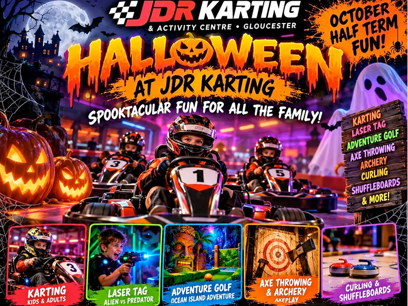 Halloween Fun at JDR Karting
