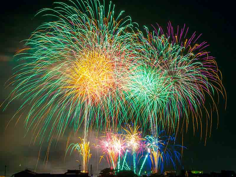 Fairford Fireworks, Gloucestershire