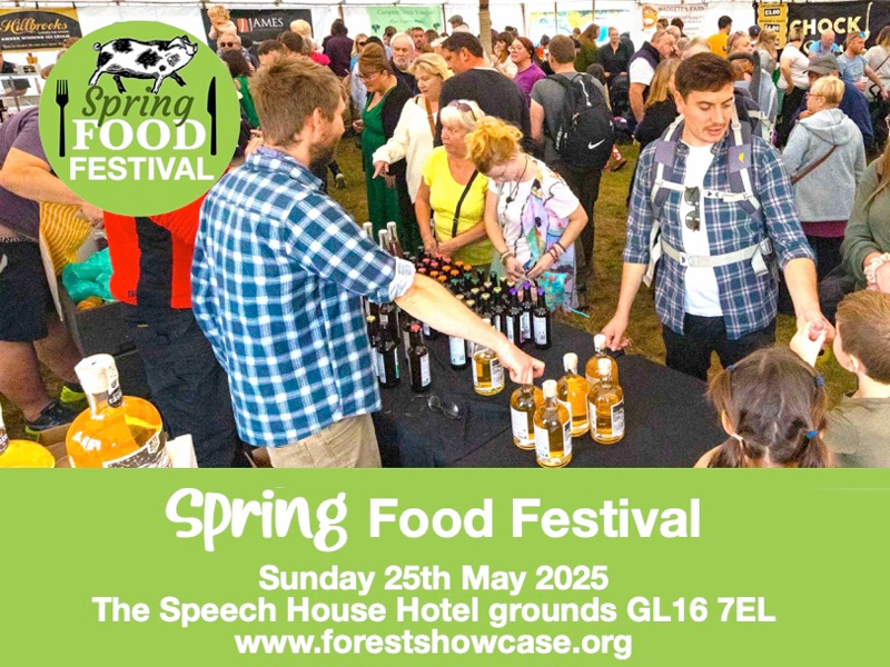 Spring Food Festival in the  Forest of Dean