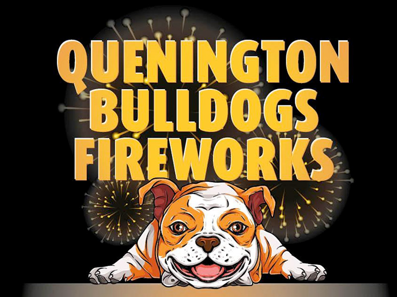 Quenington Bulldogs Firework display