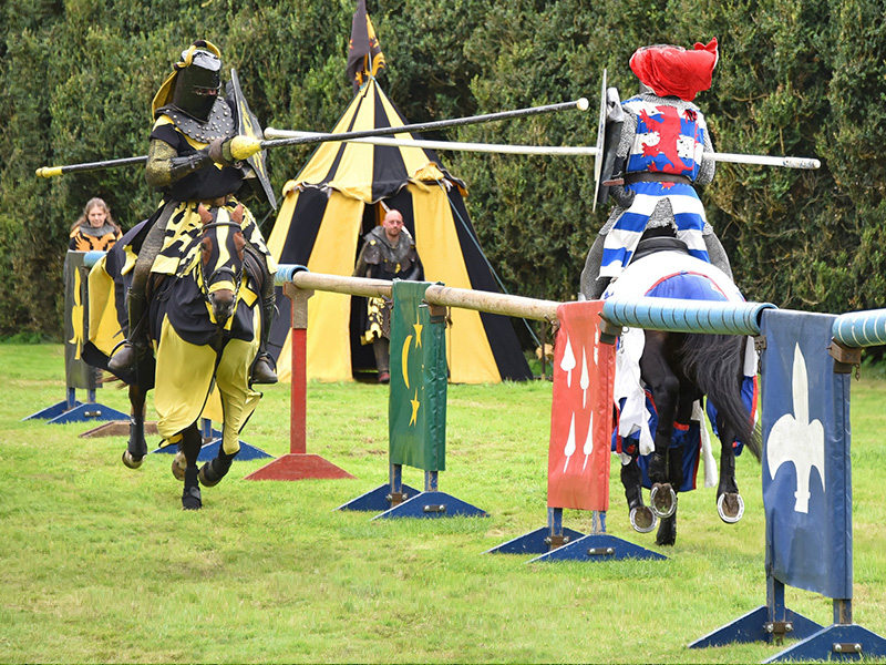 The Joust at Berkeley Castle