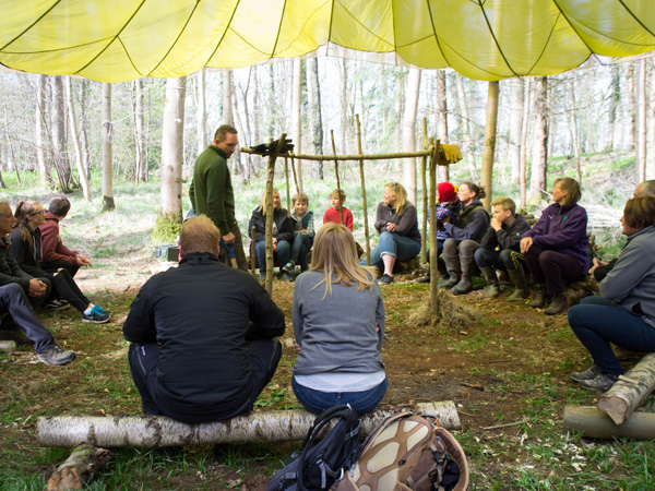 Bushcraft Courses at Adam Henson's Cotswold Farm Park in the Cotswolds