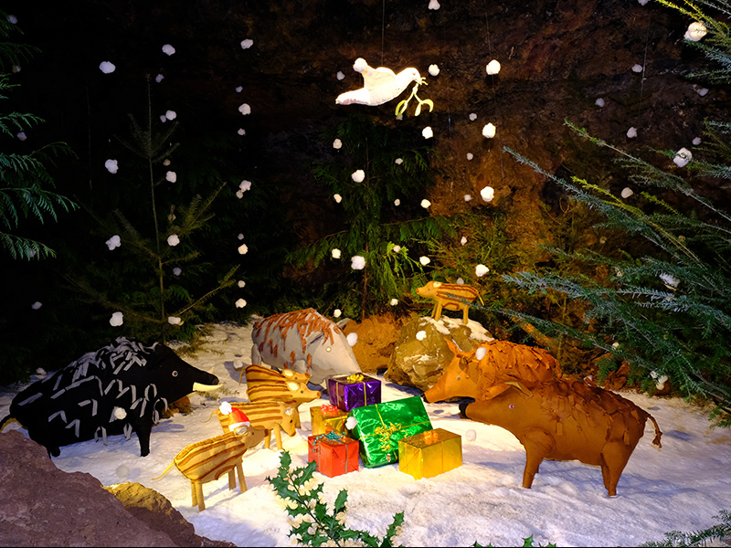 Christmas at Clearwell Caves