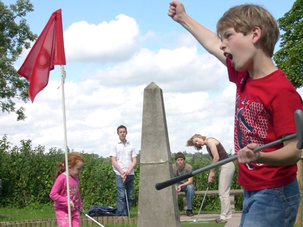 Outdoor Miniature Golf Wye Valley Visitor Centre