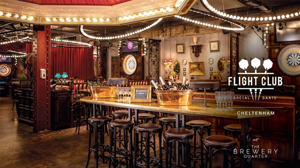 Flight Club at The Brewery Quarter in Cheltenham