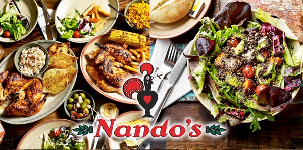Nando's Restaurant at The Brewery Quarter in Cheltenham