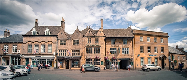 The Market Square in Stow-on-the-Wold