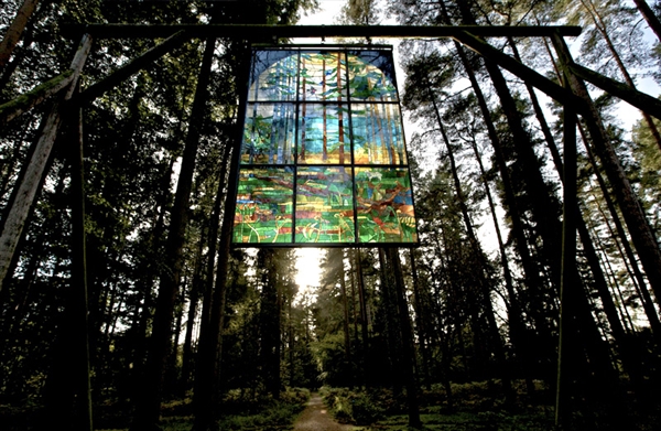 The Forest of Dean Sculpture Trail situated in the heart of the Forest of Dean