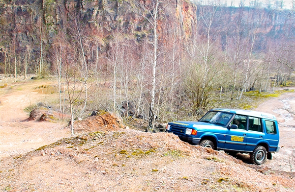 Whitecliff 4x4 driving offer off road driving experiences in the Forest of Dean