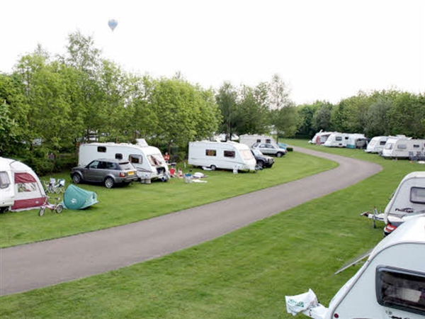 Cirencester Park Caravan Club Site is 15 minutes drive to the Cotswold Water Park