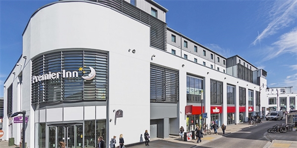 Premier Inn at The Brewery Quarter in the heart of Cheltenham