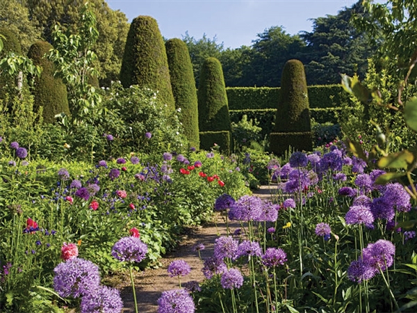 Hidcote Manor Garden Map Hidcote Manor Garden In The Cotswolds