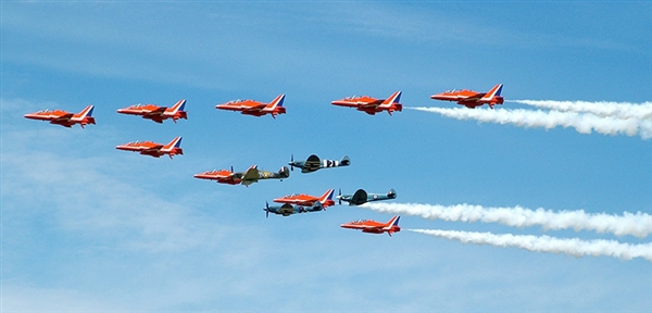 Each year Fairford airbase hosts the Royal International Air Tattoo