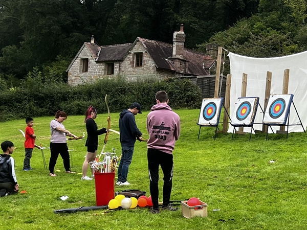 Archery and outdoor activities with Forest Adventure