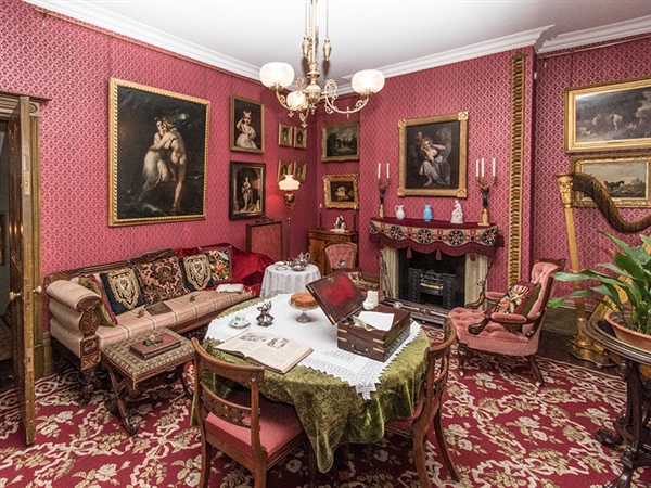 The Drawing Room at the Holst Victorian House in Cheltenham
