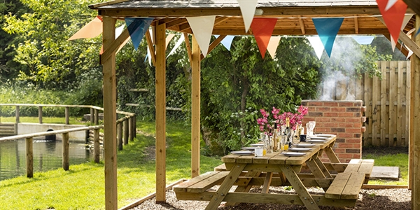 Bibury Trout Farm located in the heart of the Cotswolds 