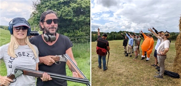 Enjoy clay pigeon shooting in the heart of the Cotswolds