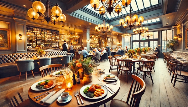 Cheltenham is full of great British restaurants serving classic and modern dishes.