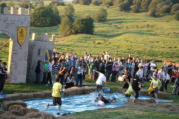 Bonkers fun! Manic Mayhem! Robert Dover’s Cotswold Olimpick Games is a long-running traditional event in the Cotswolds.
