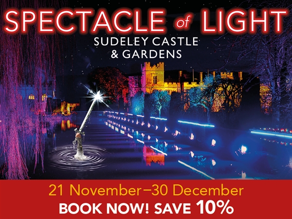 Advertisement  Spectacle of Light at Sudeley Castle