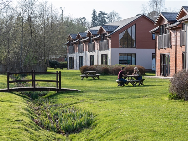 Apartments at Whitemead Forest Park - the ideal place to stay in the Forest of Dean whatever the season.