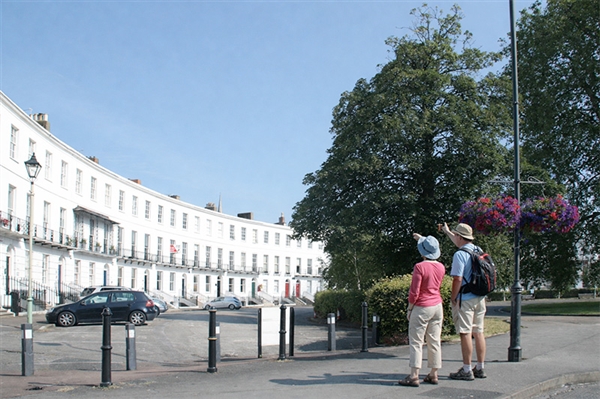 Royal Well in Cheltenham, near the Promenade