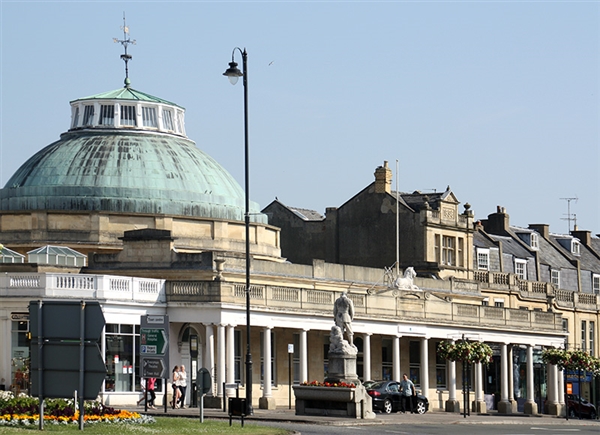 The Rotunda is located in Montpellier, Cheltenham