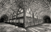 Highly commended: The Cloisters, Gloucester Cathedral by Jeff Arris