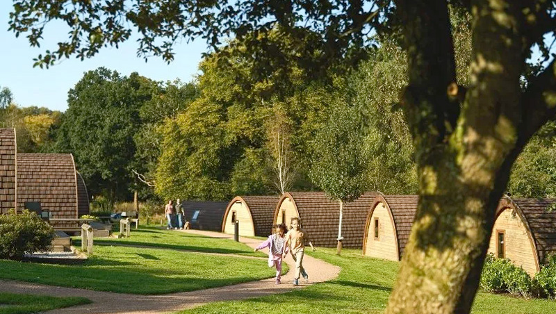 Family Easter break in the Forest of Dean at Whitemead Forest Park