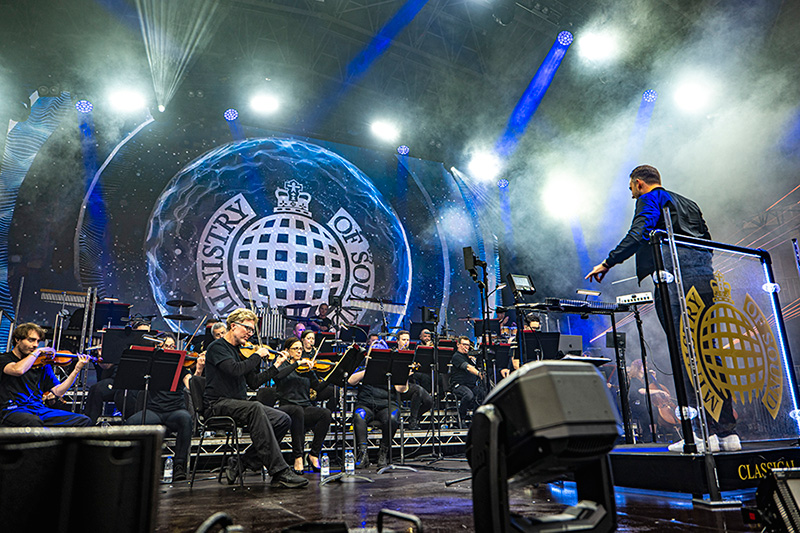Ministry of Sound Classical Gloucester Kingsholm summer event live performance