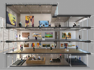 Art exhibitions at The Wilson