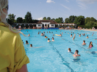 'Turning Back Time Day' – season opening day at Cheltenham's Lido