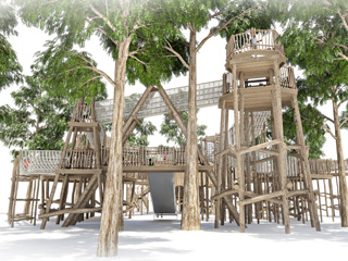 Sky Maze coming soon to Cotswold Wildlife Park & Gardens!