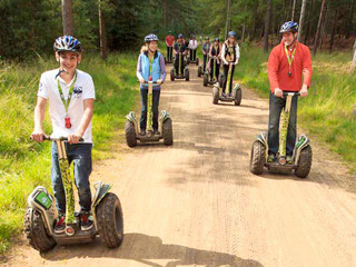 ACTIVITY REVIEW Forest Segways at Go Ape in the Forest of Dean