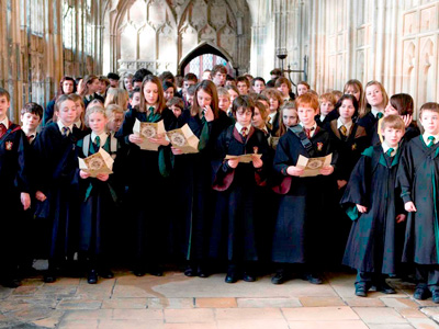 Harry Potter at Gloucester Cathedral