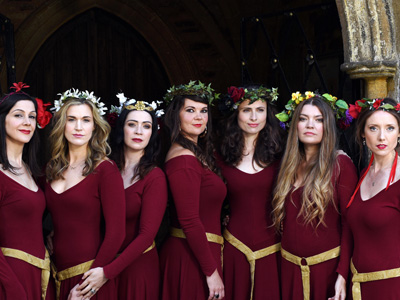Mediaeval Baebes’ Sacred Spaces Tour at Gloucester Cathedral