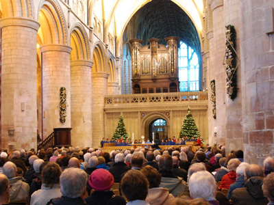Carols On The Hour & Christmas Market at Gloucester Cathedral