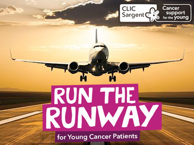 CLIC Sargent Gloucestershire Airport Runway Run