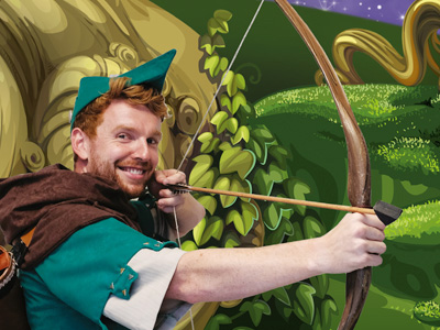 Robin Hood & the Babes in the Wood at The Roses Theatre, Tewkesbury
