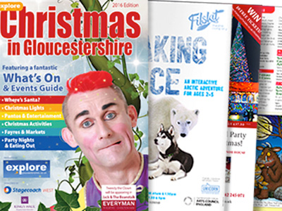 Christmas in Gloucestershire 2016 guide now out!