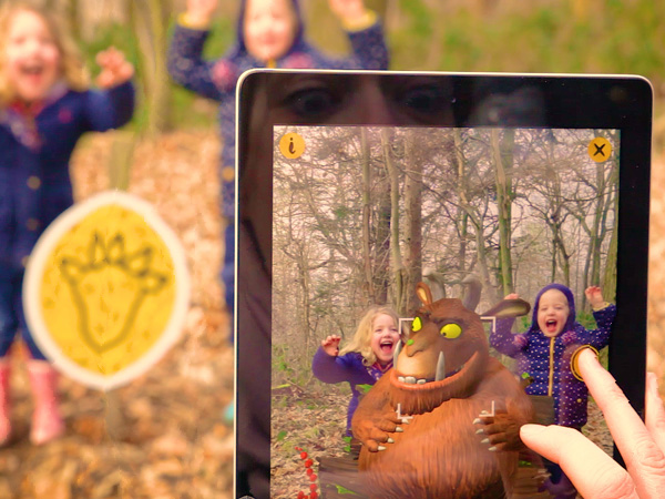 The Gruffalo brought to life in The Forest of Dean with new augmented reality App