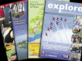 Explore Gloucestershire printed guide 2008