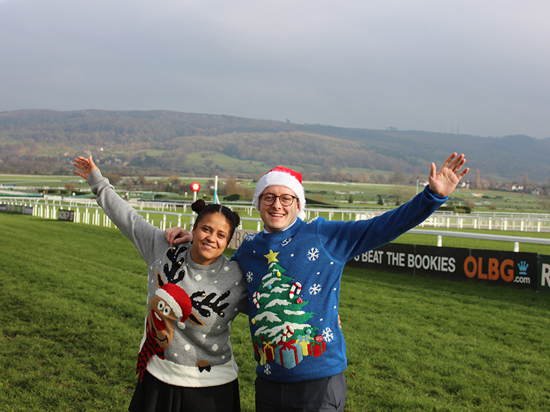 The International – Christmas Jumper Day at Cheltenham Racecourse